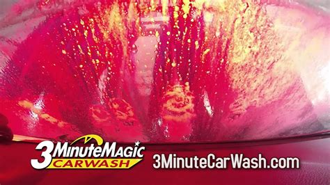 3 minute magic car wash